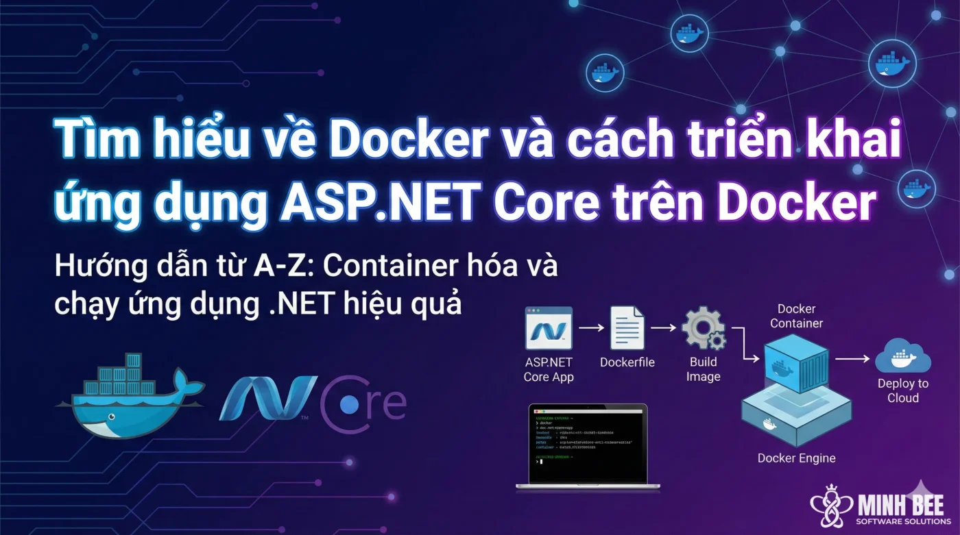 Tìm hiểu về Docker và cách triển khai ứng dụng ASP.NET Core trên Docker 1 Tìm hiểu về Docker và cách triển khai ứng dụng ASP.NET Core trên Docker