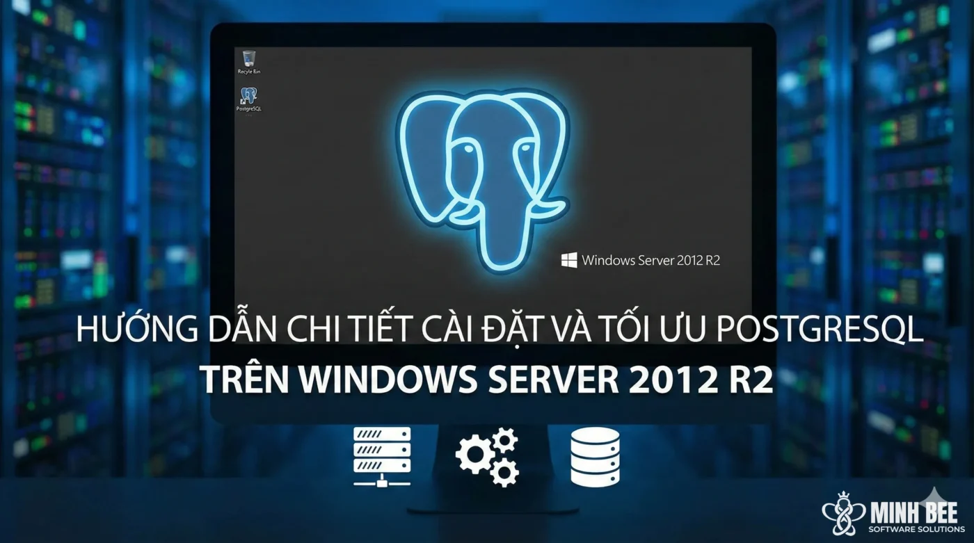 Hướng dẫn chi tiết cài đặt và tối ưu PostgreSQL trên Windows Server 2012 R2 1 Hướng dẫn chi tiết cài đặt và tối ưu PostgreSQL trên Windows Server 2012 R2