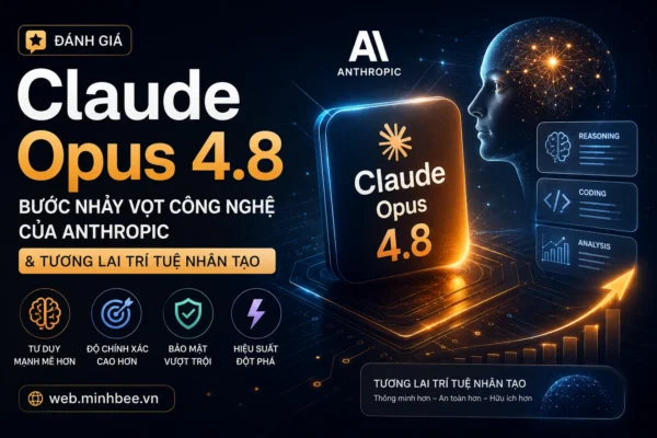 Đánh giá Claude Opus 4.8: Bước nhảy vọt công nghệ của Anthropic và tương lai trí tuệ nhân tạo