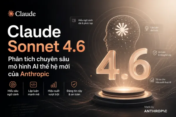 Claude Sonnet 4.6: Phân tích chuyên sâu mô hình AI thế hệ mới của Anthropic