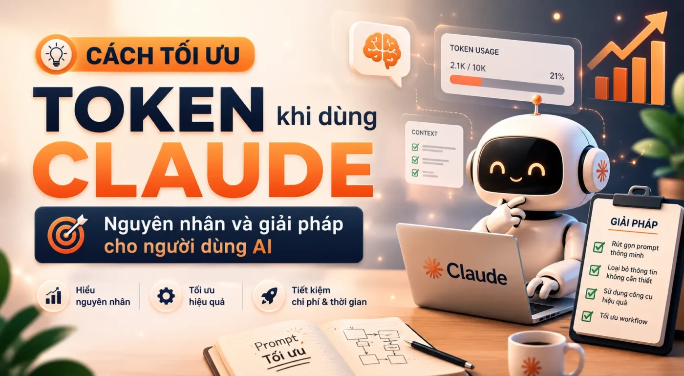 Cách tối ưu token khi dùng Claude: Nguyên nhân và giải pháp cho người dùng AI 1 Cách tối ưu token khi dùng Claude: Nguyên nhân và giải pháp cho người dùng AI