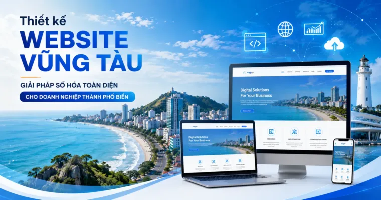 Thiết kế Website Vũng Tàu: Giải pháp số hóa toàn diện cho Doanh Nghiệp thành phố biển